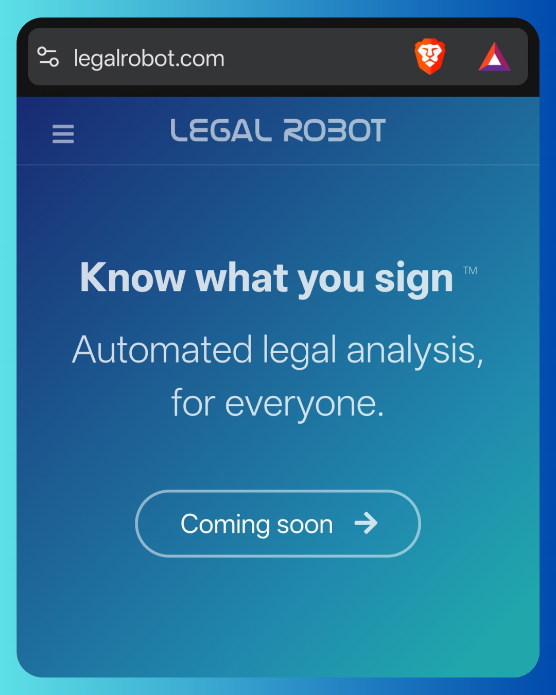 Legal Robot